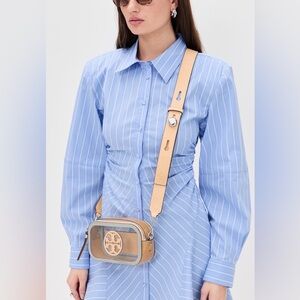 Tory Burch Mini Miller Clear Crossbody Bag